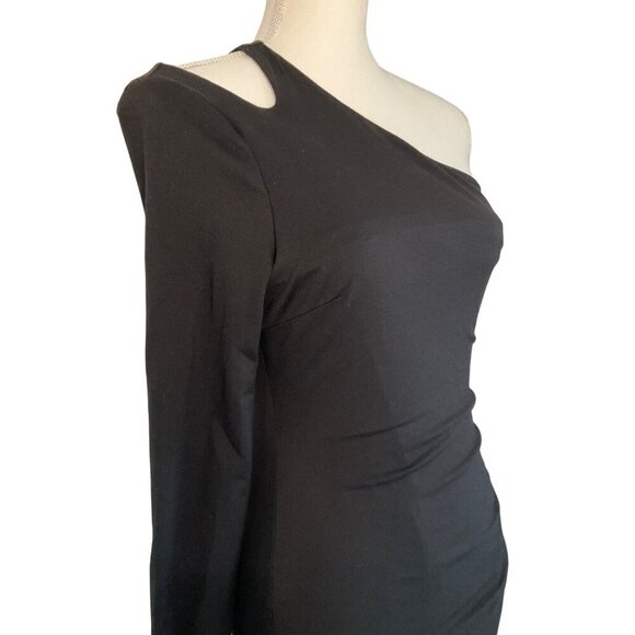 Not Yours To Keep Rio Maxi Dress in Black Small New Womens Long Column Gown - Picture 5 of 8